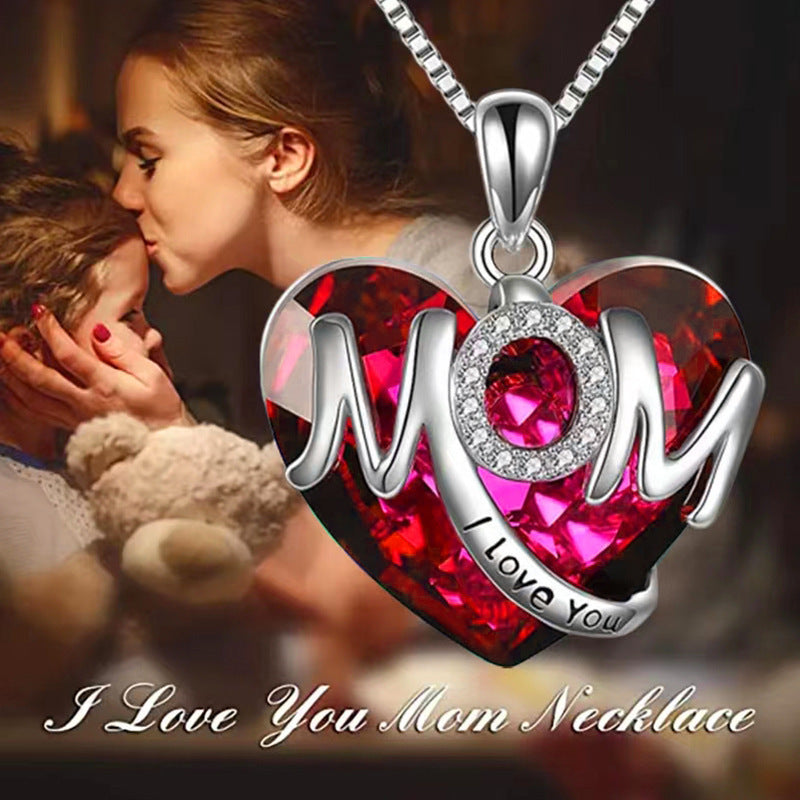 Love Pendant Necklace Design Mom Plot Ornaments