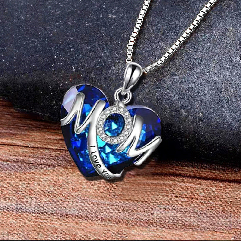 Love Pendant Necklace Design Mom Plot Ornaments